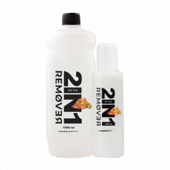 2in1 Gél Lakk Leoldó és Lakklemosó Folyadék - Tutti Frutti (100ml) kép