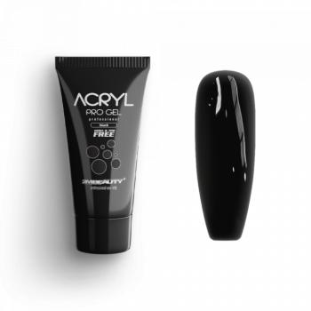 Acryl Pro Gel Black - HEMA & TPO Mentes Akrilzselé (15g) kép