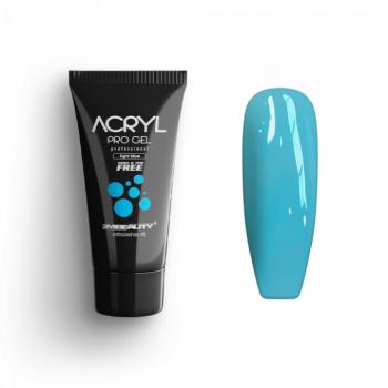 Acryl Pro Gel Light Blue - HEMA & TPO Mentes Akrilzselé (15g) kép