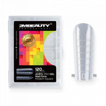 Acryl Pro Gel Nail Form Modern Square - 120 darabos (120db - dobozzal) kép