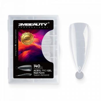 Acryl Pro Gel Nail Form Salon Almond - 140 darabos (140db - dobozzal) kép