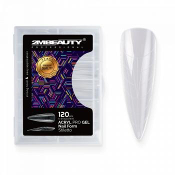 Acryl Pro Gel Nail Form Stiletto - 120 darabos (120db - dobozzal) kép