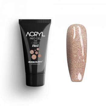 Acryl Pro Gel Starlight Bronze - HEMA & TPO Mentes Akrilzselé (15g) kép