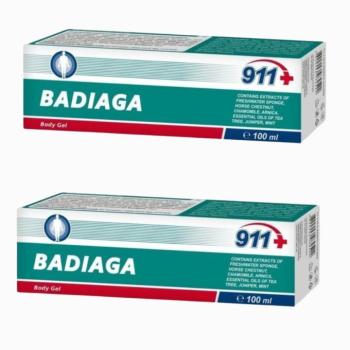 Akciós készlet: 2x Badiaga gél véraláfutásokra és zúzódásokra - 100 ml - Twinstec 911+ kép
