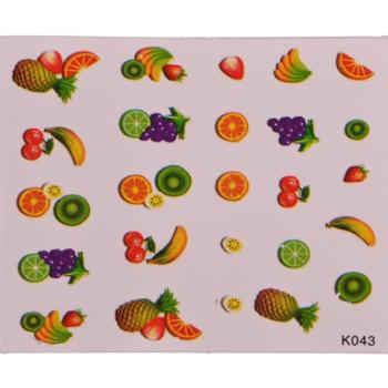 Akril hatású vizes matrica - K043 () kép