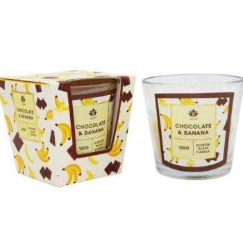 ARÔME - Csokoládé & Banán  Illatgyertya 120 g kép