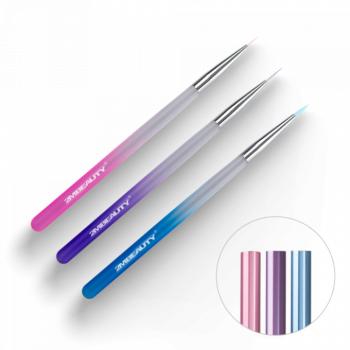 Art Line Díszítő Ecset Szett - 3 db-os (Kék) kép