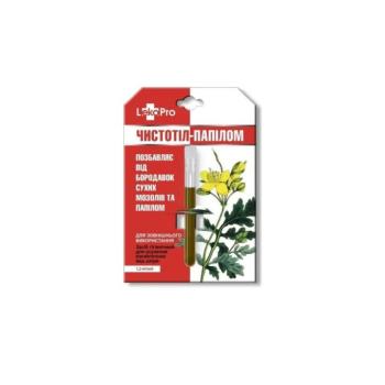 Balzsam "Chistotel " fecskefűvel hólyagokra, szemölcsökre és papillómákra - 1,2 ml - LekoPro kép