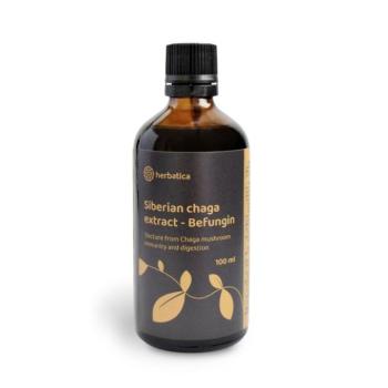 Befungin - tinktúra szibériai Chaga kivonattal - 100 ml - Herbatica kép