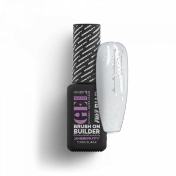 BIAB Wedding - Whity - HEMA Mentes Ecsetes Építőzselé (5ml - mini me) kép