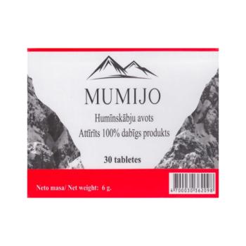 BIOVIT LLC Altai mumio Shilajit - 30 tabletta - TML kép