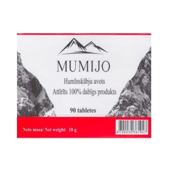 BIOVIT LLC Altáj múmió Shilajit - 90 tabletta - TML kép