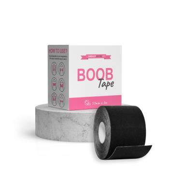 BreastExtra+ BOOB Tape (fekete) – speciális mellragasztó szalag kép