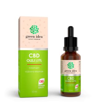 CBD olaj 10 % 10 ml - Green idea kép