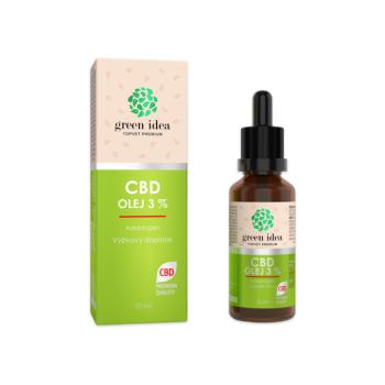 CBD olaj 3% 10 ml - Green idea kép