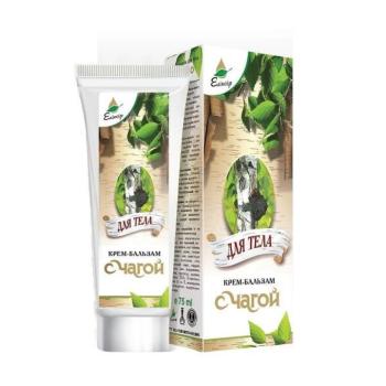 Chaga krém - hegek gyógyítására, különböző archibák kezelésére, pikkelysömör  esetén- 75 ml - Elixir kép