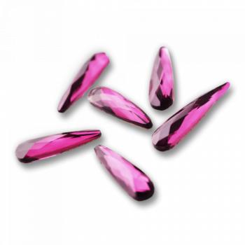 Csiszolt formakő csepp 04 light purple () kép