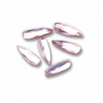 Csiszolt formakő csepp kicsi 03 opál pink (csomag) kép