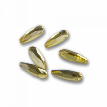 Csiszolt formakő csepp kicsi 11 gold (csomag) kép