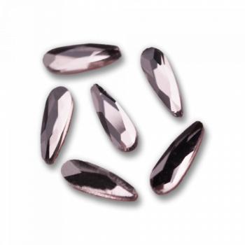 Csiszolt formakő csepp kicsi 13 clear grey (csomag) kép