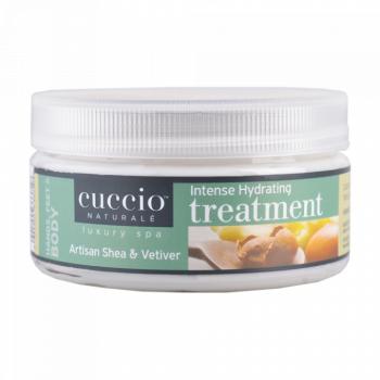 Cuccio Hidratáló Lábkrém Shea Vajjal és Khus-Khus-szal - Hydrating Treatment Artisan Shea & Vetiver (226 g) kép