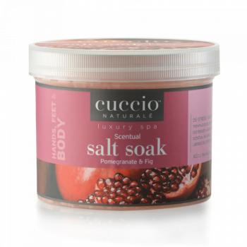 Cuccio Tengeri Sófürdő Gránátalmával és Fügével - Scentual Salt Soak Pomegranate & Fig (822 g) kép