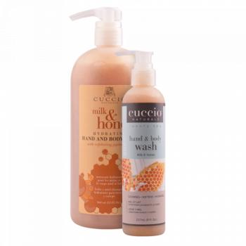 Cuccio Tusfürdő Tejjel és Mézzel - Hand & Body Wash Milk & Honey (960 ml) kép