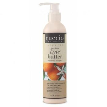 Cuccio Ultrakönnyű Testvaj Mandarinnal és Argánnal - Lyte Butter Ultra Sheer Tangerina & Argan (237 ml) kép