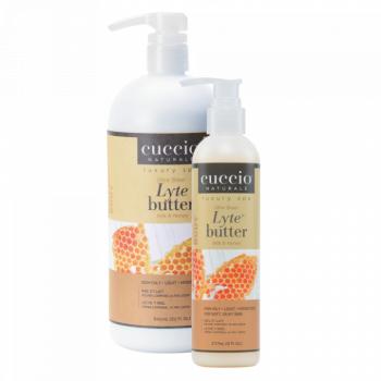 Cuccio Ultrakönnyű Testvaj Tejjel és Mézzel - Lyte Butter Ultra Sheer Milk & Honey (237 ml) kép