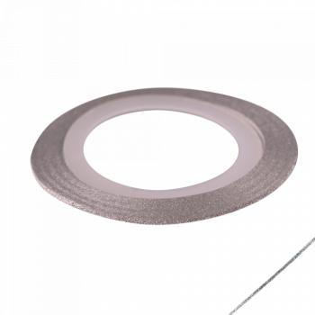 Díszítő szál csillámos 1mm 50-02 - silver () kép