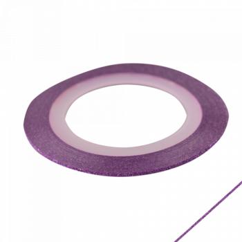 Díszítő szál csillámos 1mm 50-04 - purple () kép