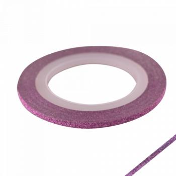 Díszítő szál csillámos 2mm 50-04 - purple () kép