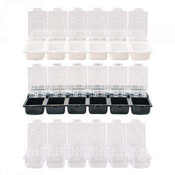 Díszítőtartó 12 részes (White) kép