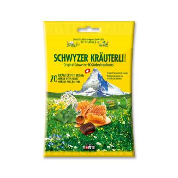 DOMACO Gyógynövényes cukorkák - Gyógynövények mézzel 75 g - Green idea kép