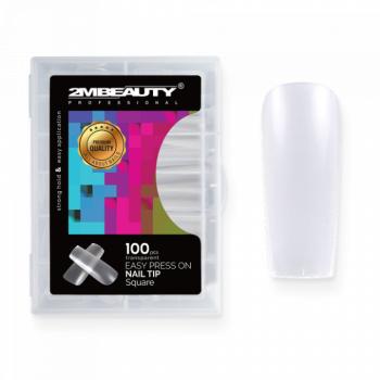 Easy Press On Nail Tip Square 2022 - 100 db Tip (100db - dobozzal) kép