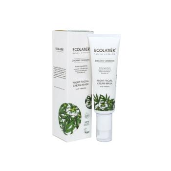 Éjszakai krém/maszk feszesítő Bio Cannabis - 50ml - Ecolatier kép