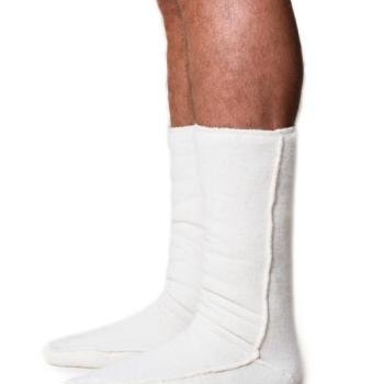 Elasztikus zokni merinó gyapjúból - Ovecha veľkosti: L kép