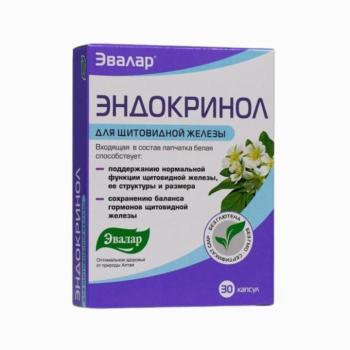 Endokrinol táplálék-kiegészítő - 30 tabletta - Evalar kép