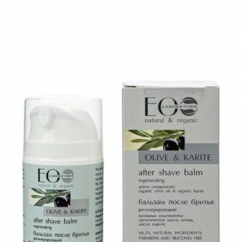 EOLab - Borotválkozás utáni balzsam férfiaknak - Olive&Karite - 50 ml kép