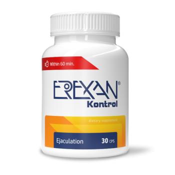 EREXAN Kontrol – ejakuláció késleltetése férfiaknak – 30 kapszula kép