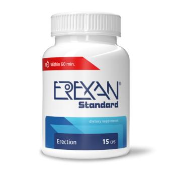 EREXAN Standard – férfiak intim igényeire minden életkorban – 15 kapszula kép