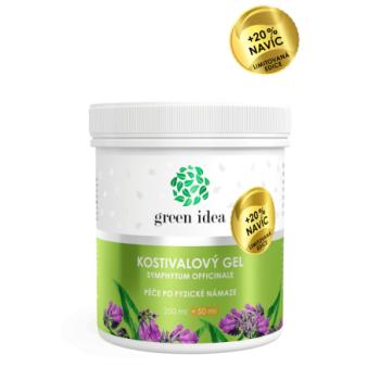 Fekete nadálytő masszázsgél – limitált kiadás +20% EXTRA 300 ml – Green Idea kép