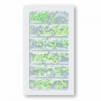 Félgyöngy Plasztik Neon Green (szett) kép