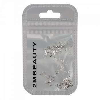Fém díszítő 022 silver () kép