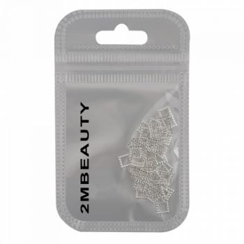 Fém díszítő 098 silver () kép