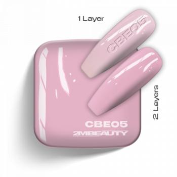 Gel Lack - Colored Base Elastic CBE05 - HEMA & TPO Mentes (5ml - mini me) kép
