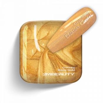Gel Lack - Cracking Base Gold (5ml - mini me) kép