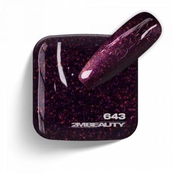 Gel lack - Csillámos 643 (13 ml) kép