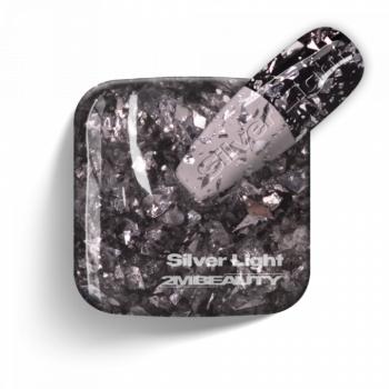 Gel Lack - Effect Silver light (5ml - mini me) kép