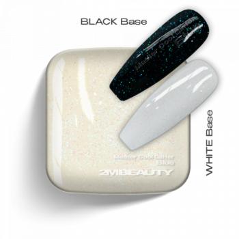 Gel Lack Fedő - Master Cool Glitter Top Blue (5ml - mini me) kép